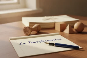 Transformer sa société : changer de forme sans tout casser (2 h)