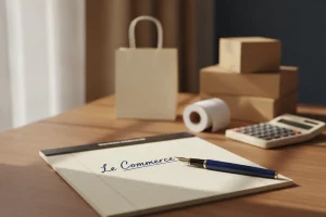 Commerce et e-commerce : stocks, marges, caisse et TVA (2 h)
